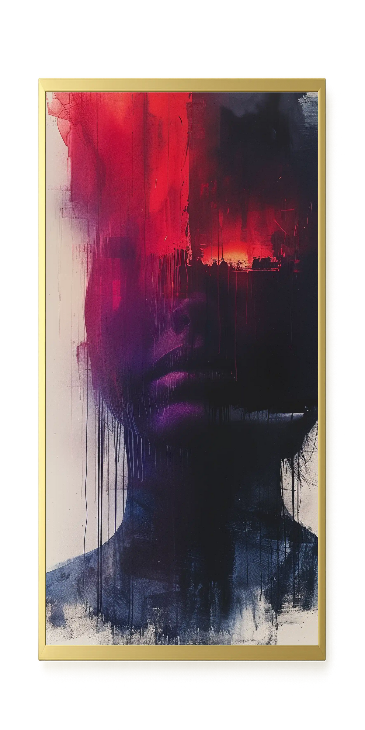 Shadow Face Canvas Wall Art