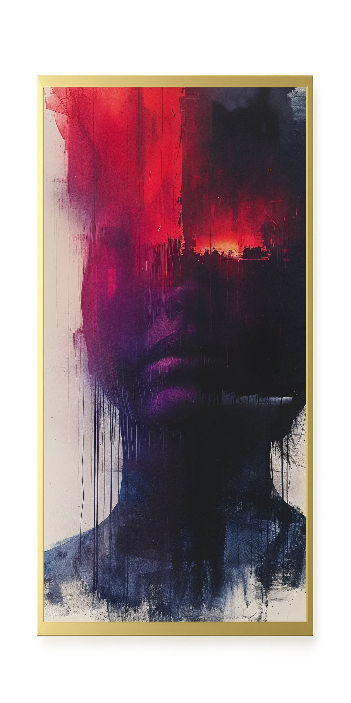Shadow Face Canvas Wall Art