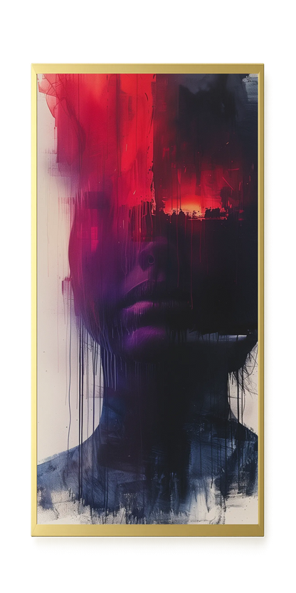 Shadow Face Canvas Wall Art
