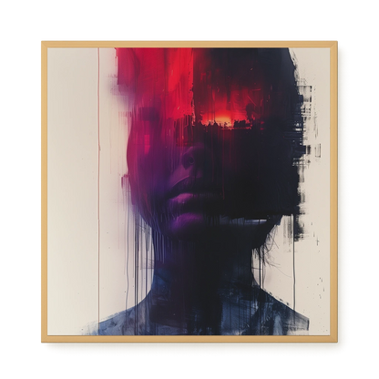 Shadow Face Canvas Wall Art