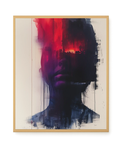 Shadow Face Canvas Wall Art