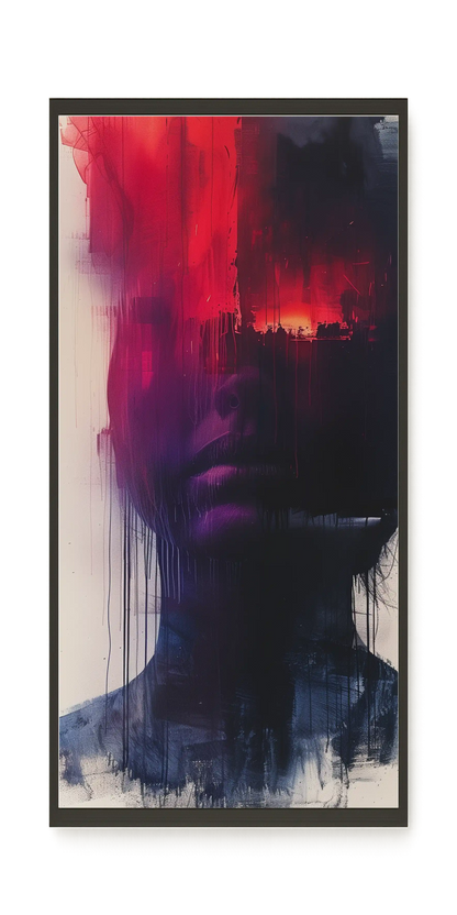 Shadow Face Canvas Wall Art