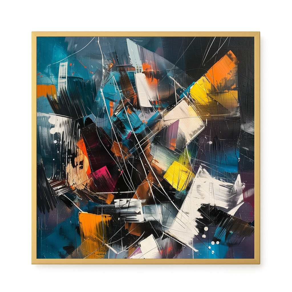 Abstract Motion Canvas Print