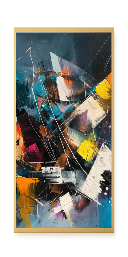 Abstract Motion Canvas Print