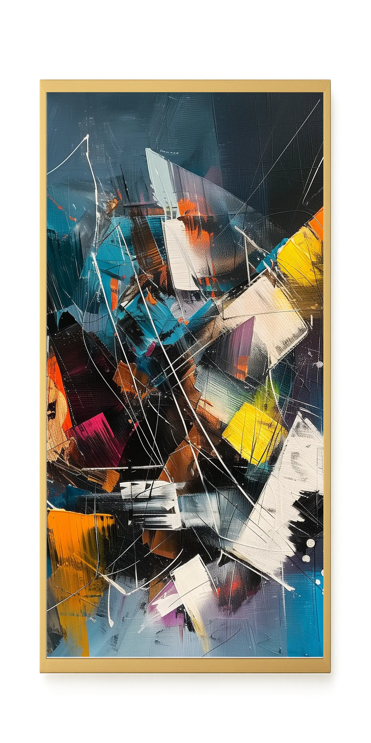 Abstract Motion Canvas Print