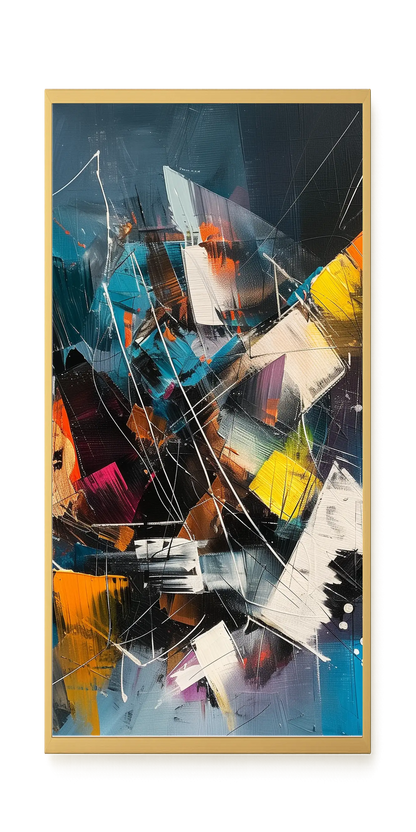 Abstract Motion Canvas Print
