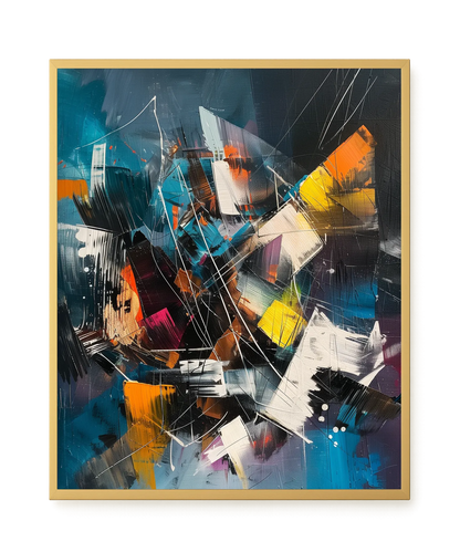Abstract Motion Canvas Print