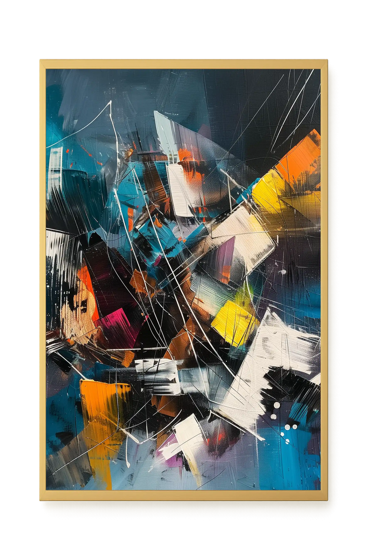 Abstract Motion Canvas Print