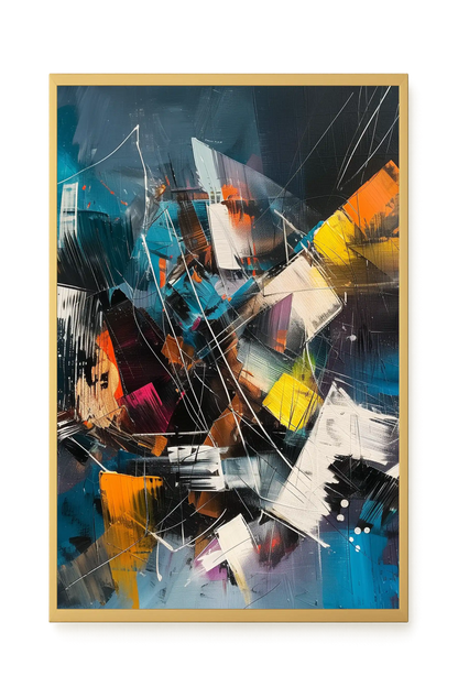 Abstract Motion Canvas Print