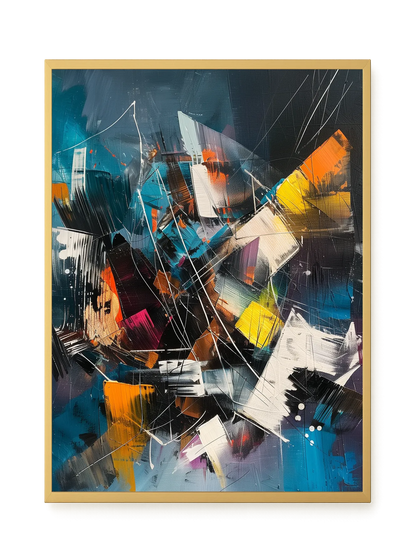 Abstract Motion Canvas Print