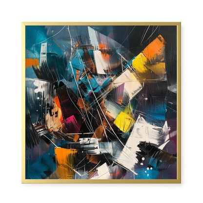 Abstract Motion Canvas Print