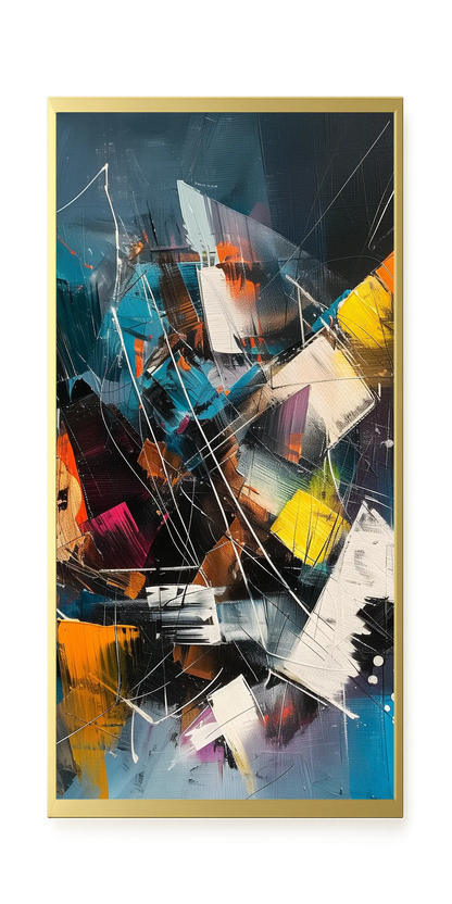 Abstract Motion Canvas Print