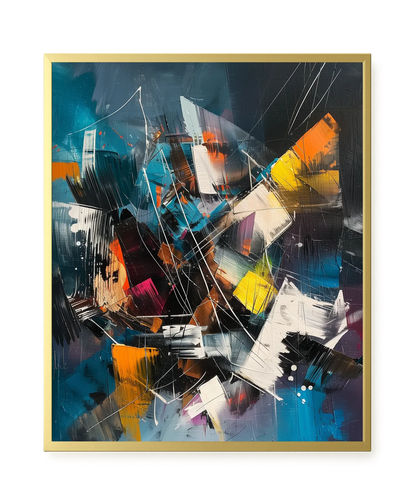 Abstract Motion Canvas Print