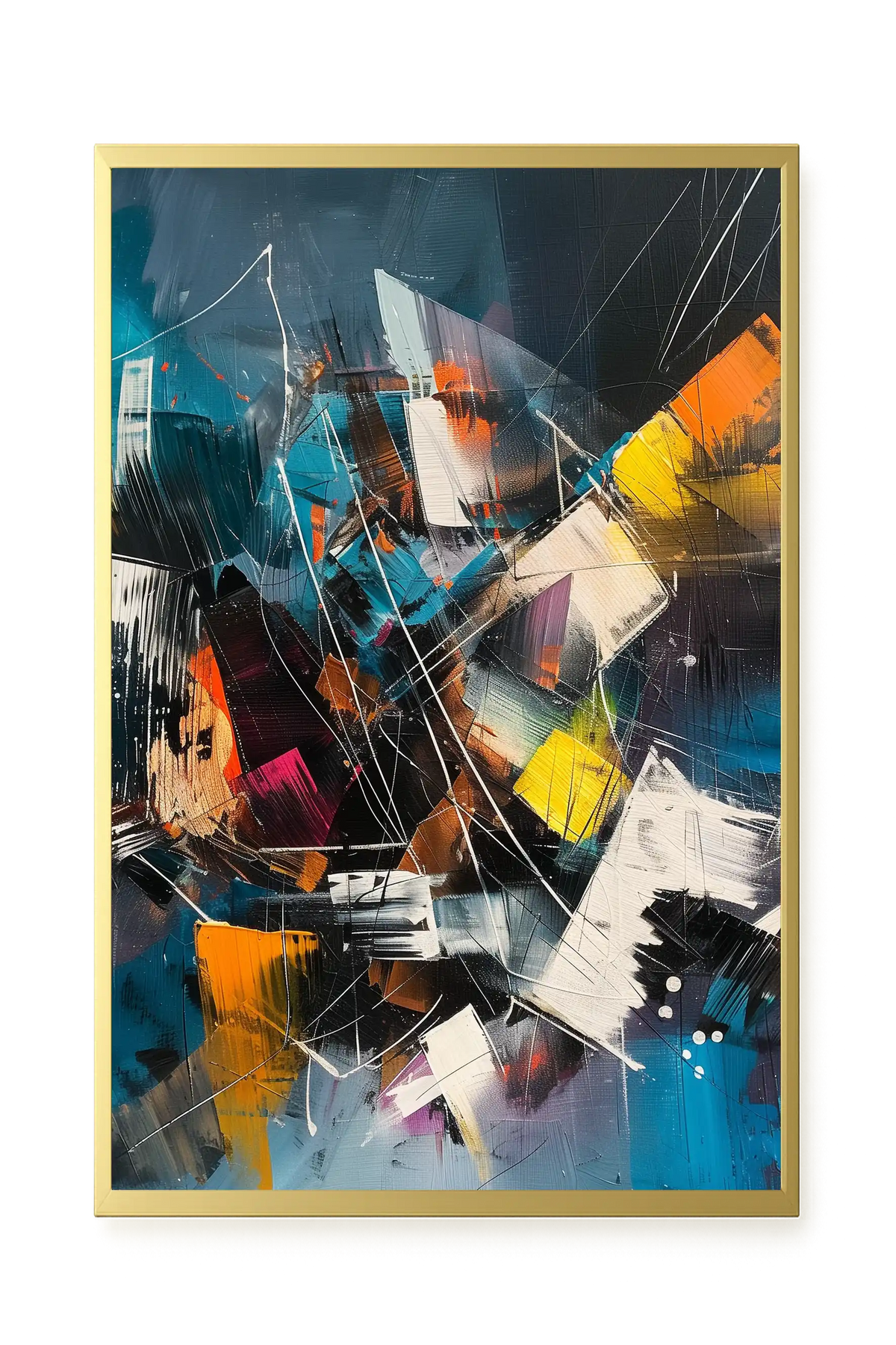 Abstract Motion Canvas Print