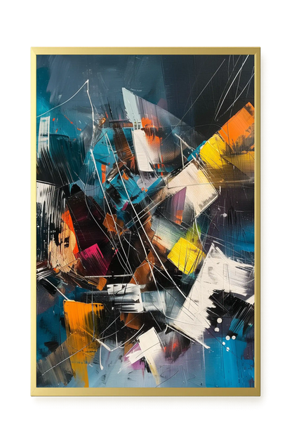 Abstract Motion Canvas Print