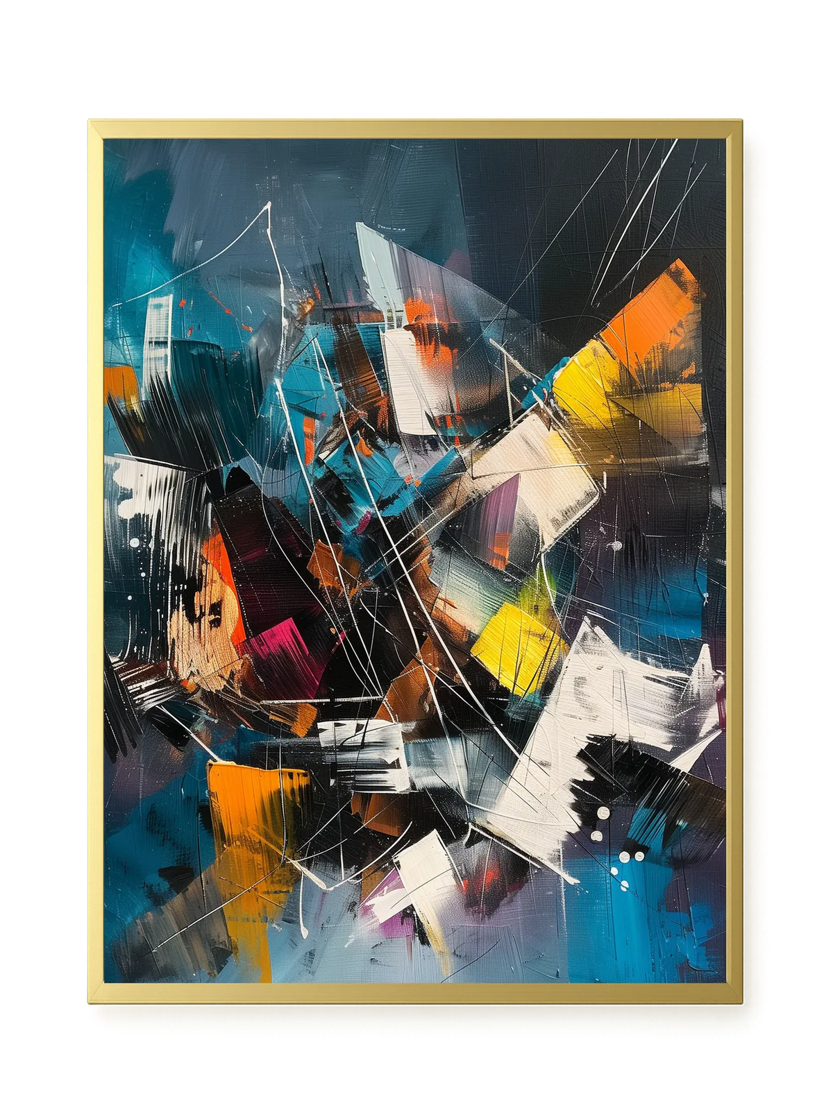 Abstract Motion Canvas Print