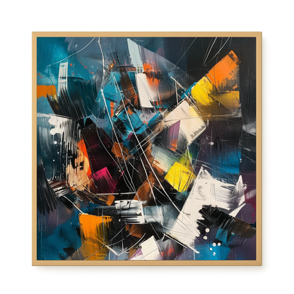 Abstract Motion Canvas Print