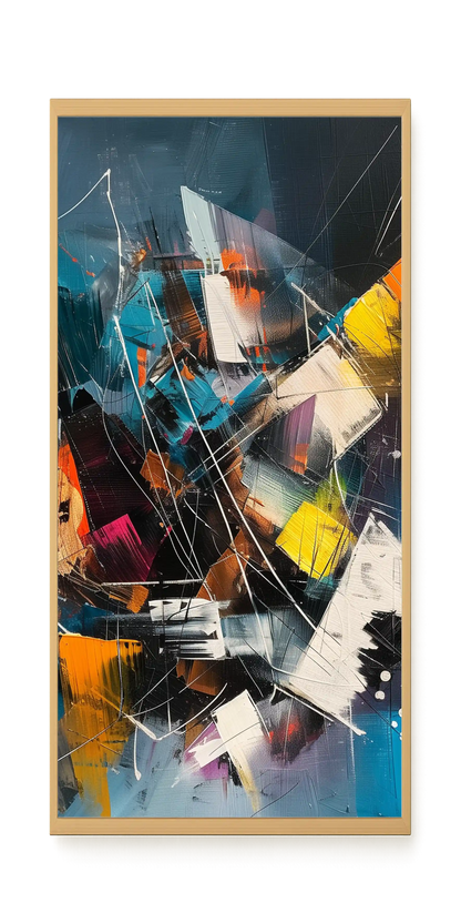 Abstract Motion Canvas Print