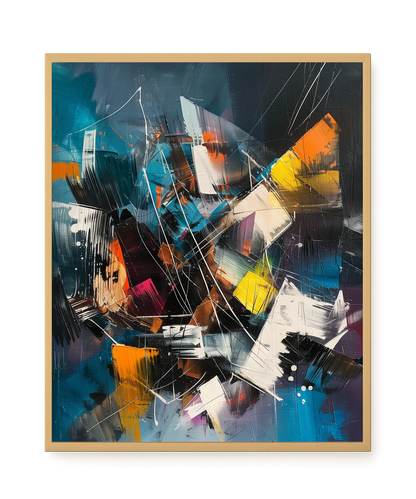 Abstract Motion Canvas Print