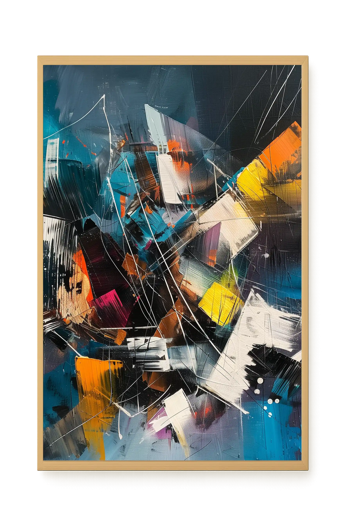 Abstract Motion Canvas Print