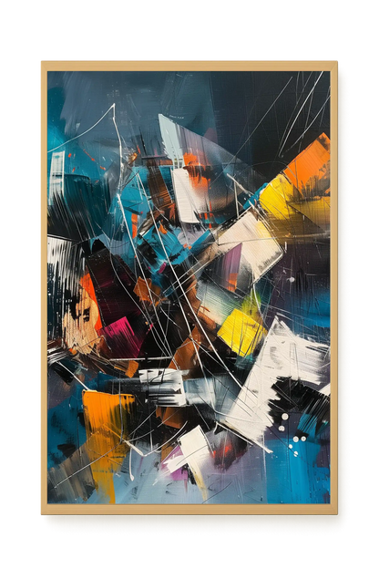 Abstract Motion Canvas Print