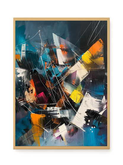Abstract Motion Canvas Print