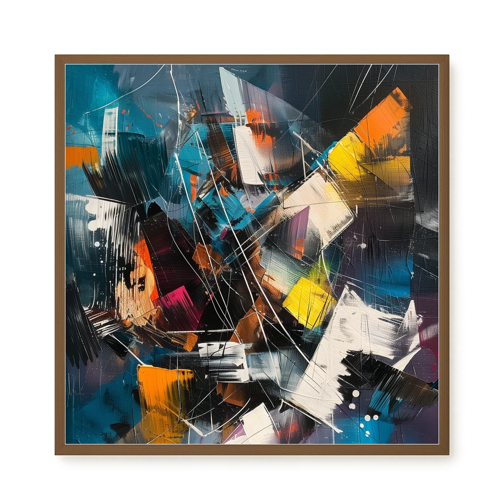 Abstract Motion Canvas Print