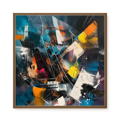 Abstract Motion Canvas Print