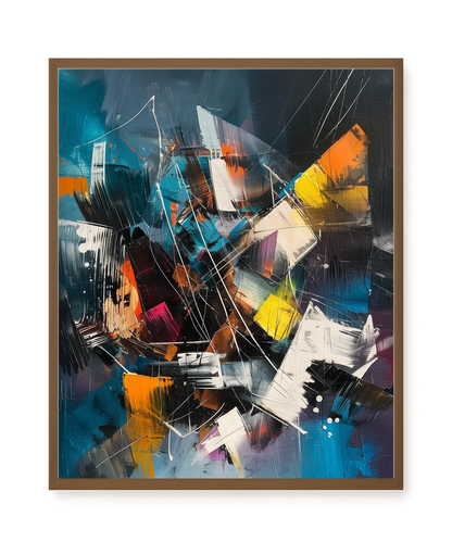 Abstract Motion Canvas Print