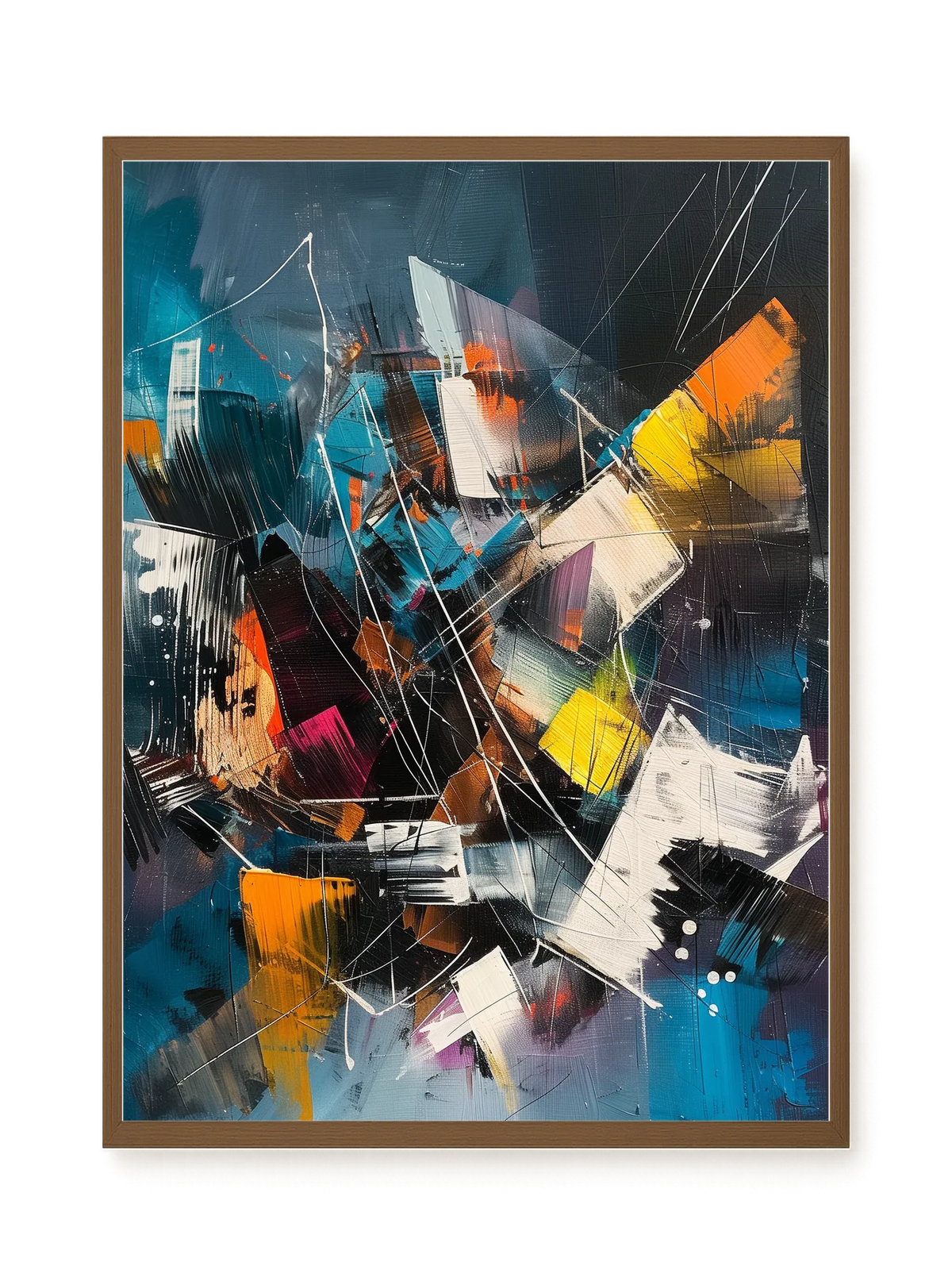 Abstract Motion Canvas Print