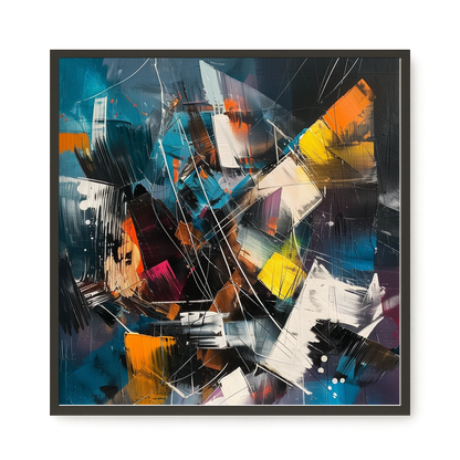 Abstract Motion Canvas Print