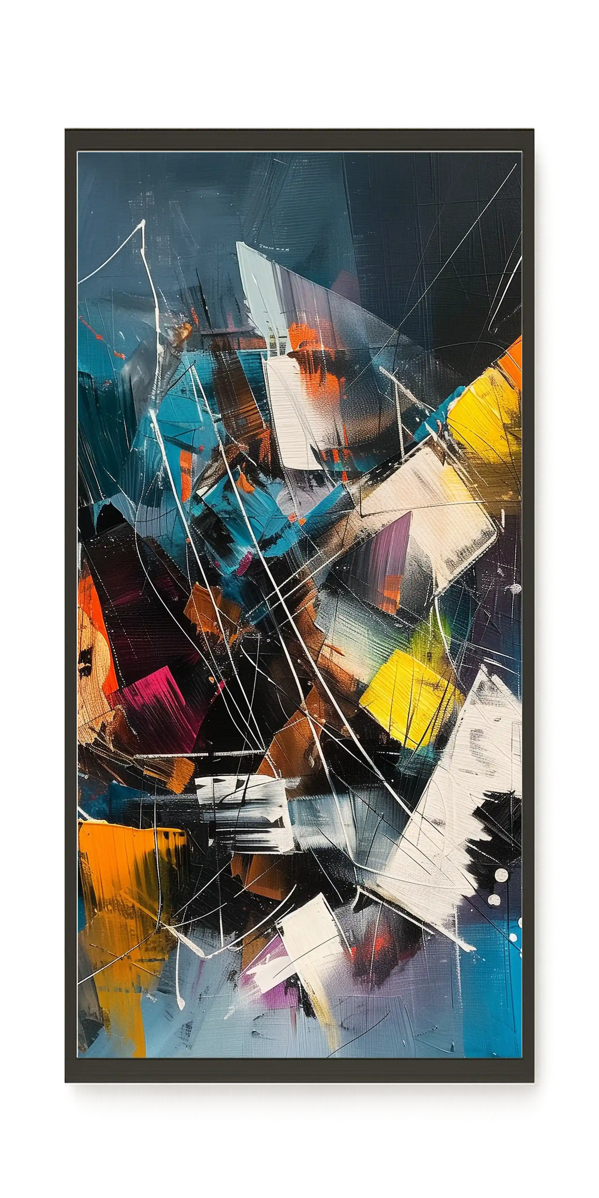 Abstract Motion Canvas Print