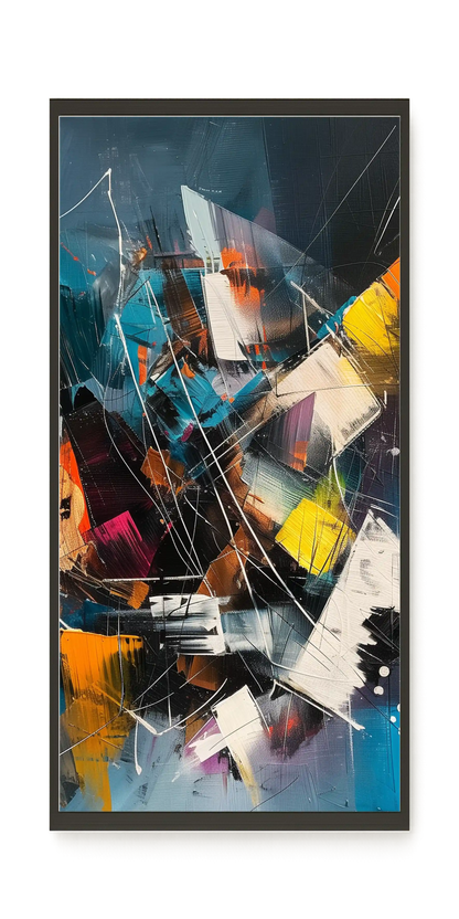 Abstract Motion Canvas Print