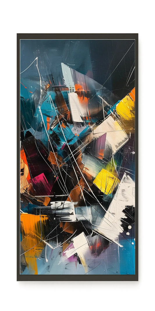 Abstract Motion Canvas Print