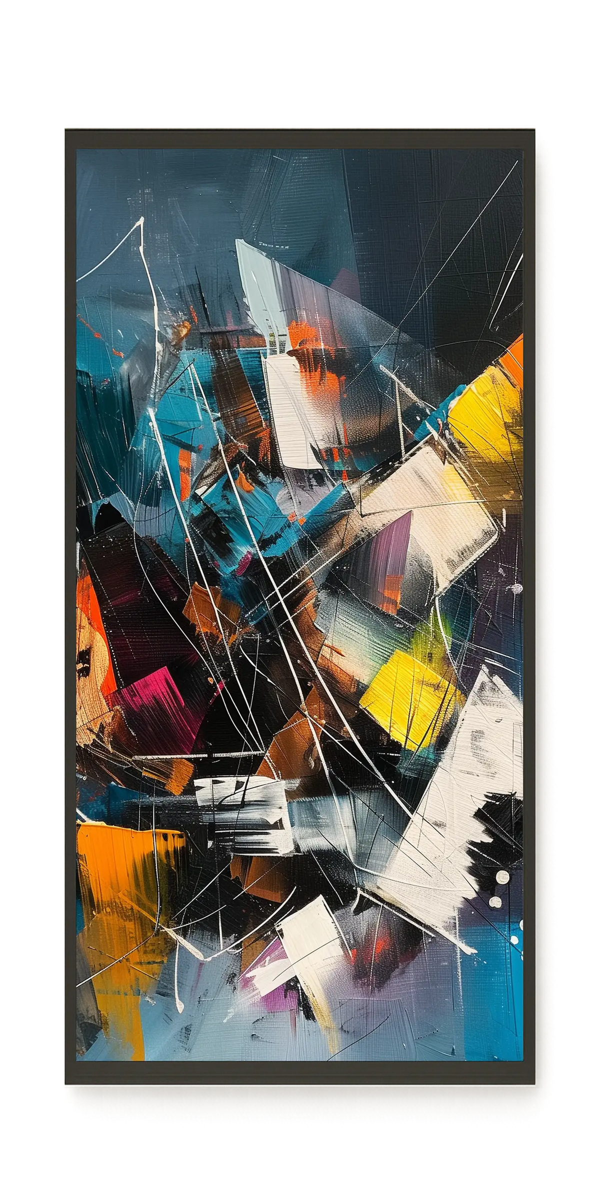 Abstract Motion Canvas Print