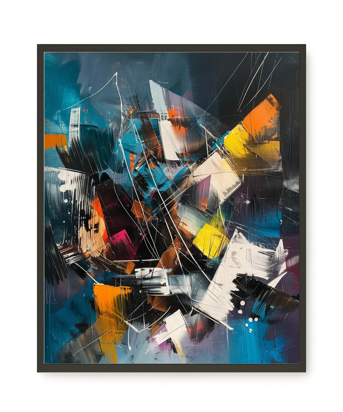 Abstract Motion Canvas Print