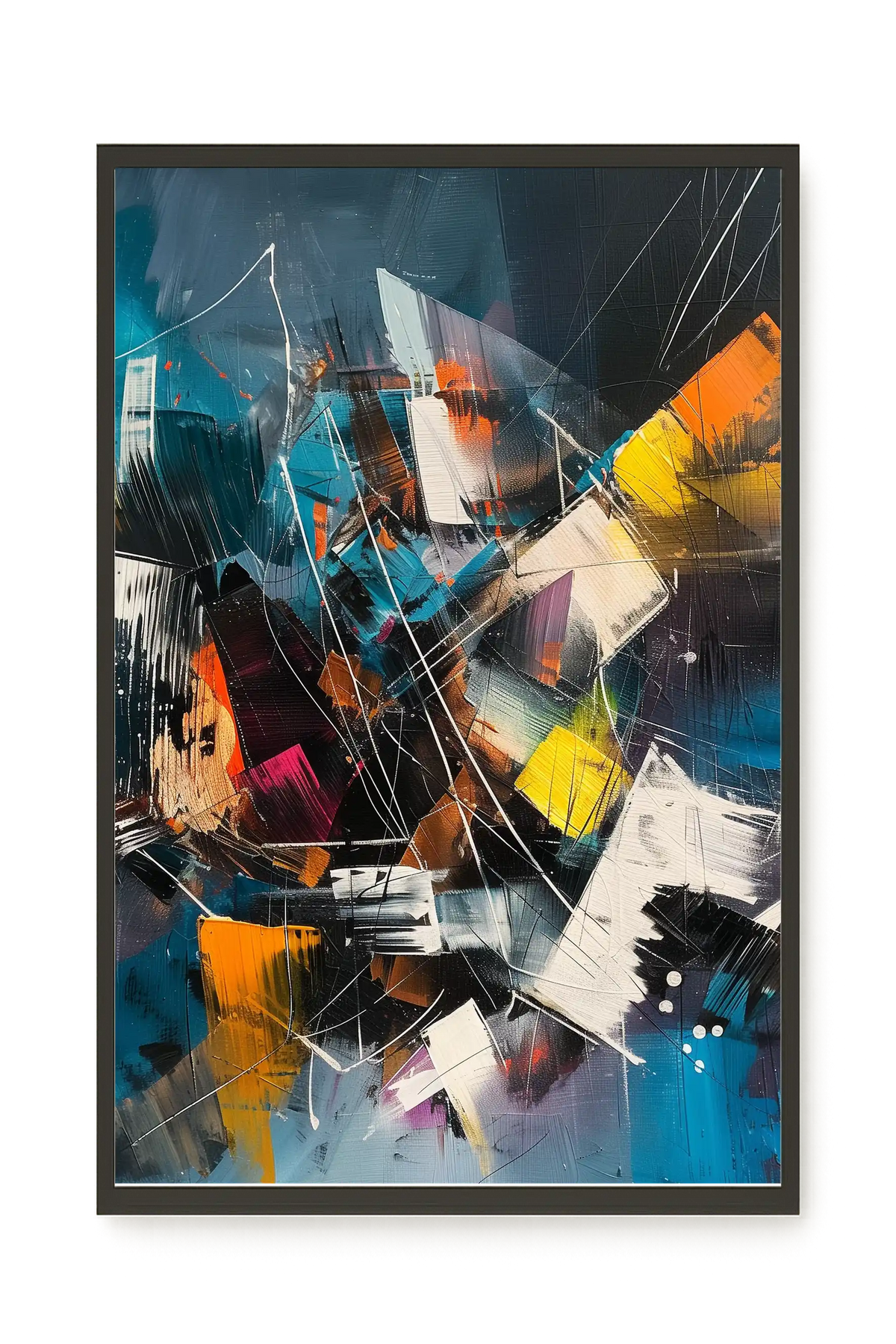 Abstract Motion Canvas Print