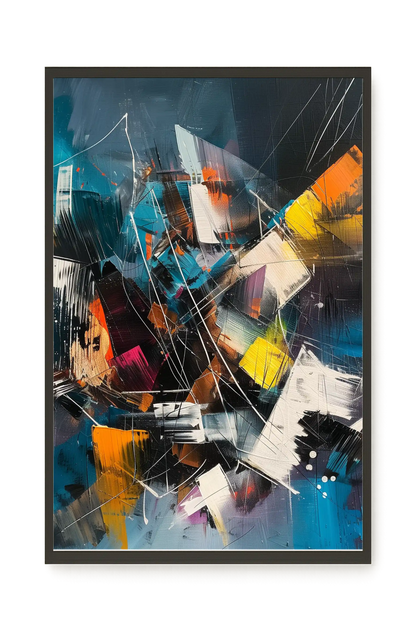 Abstract Motion Canvas Print
