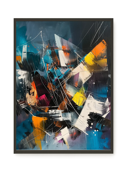 Abstract Motion Canvas Print