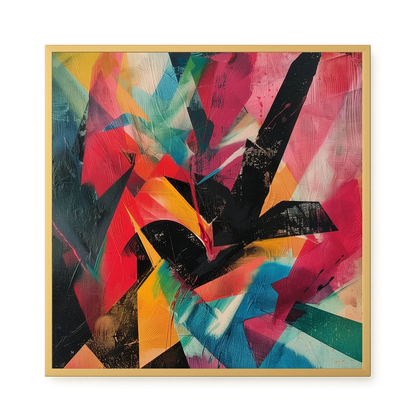 Color Fragmentation Canvas Print