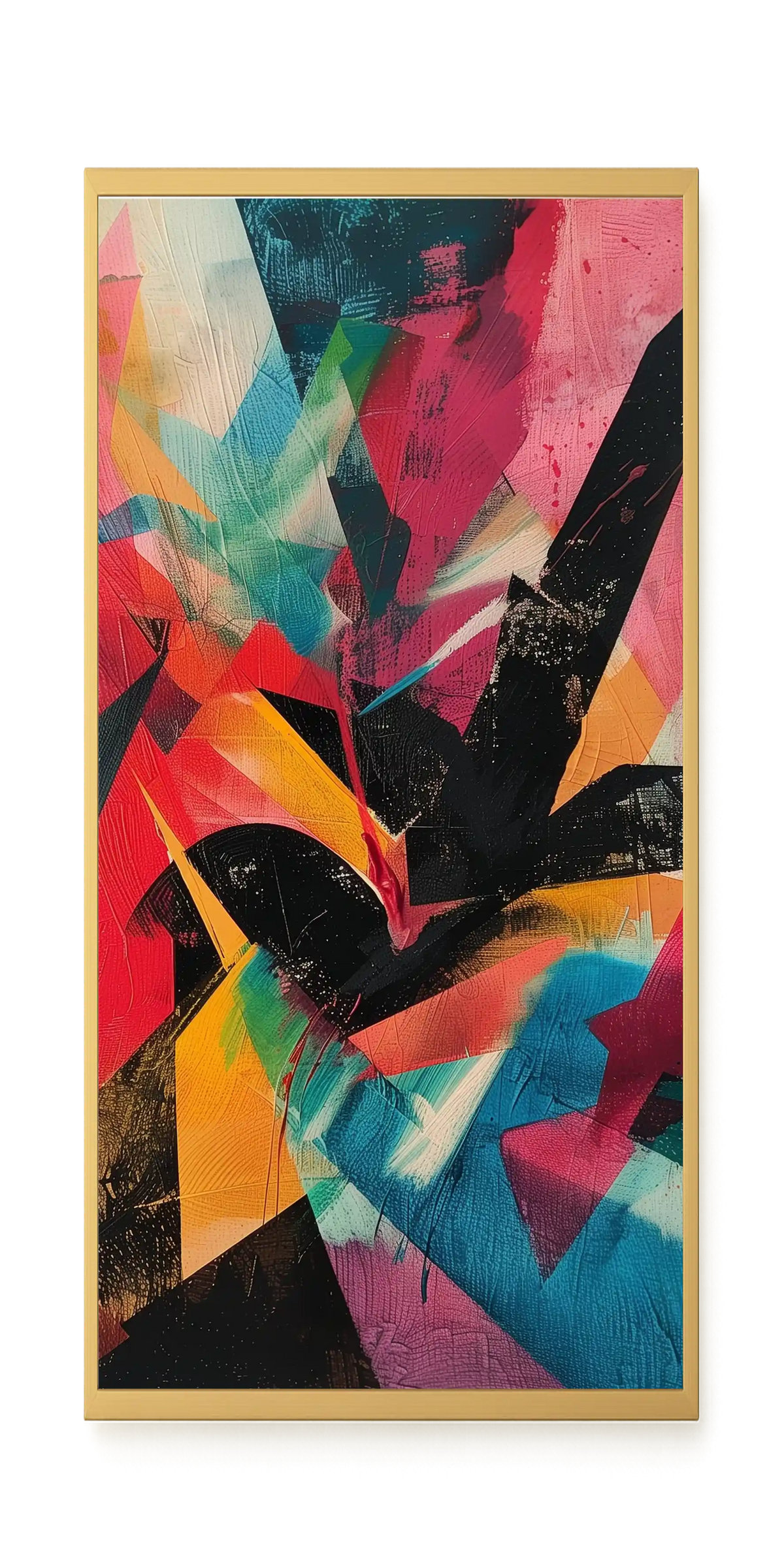 Color Fragmentation Canvas Print