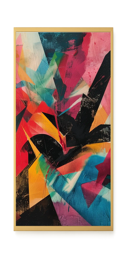 Color Fragmentation Canvas Print