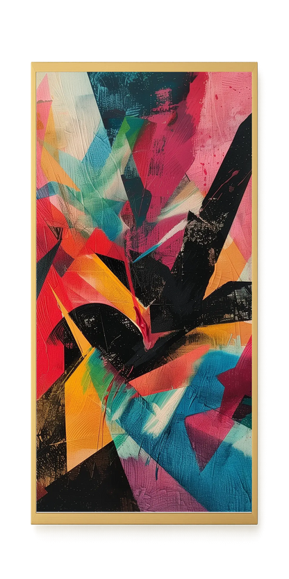 Color Fragmentation Canvas Print