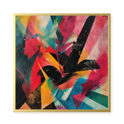 Color Fragmentation Canvas Print