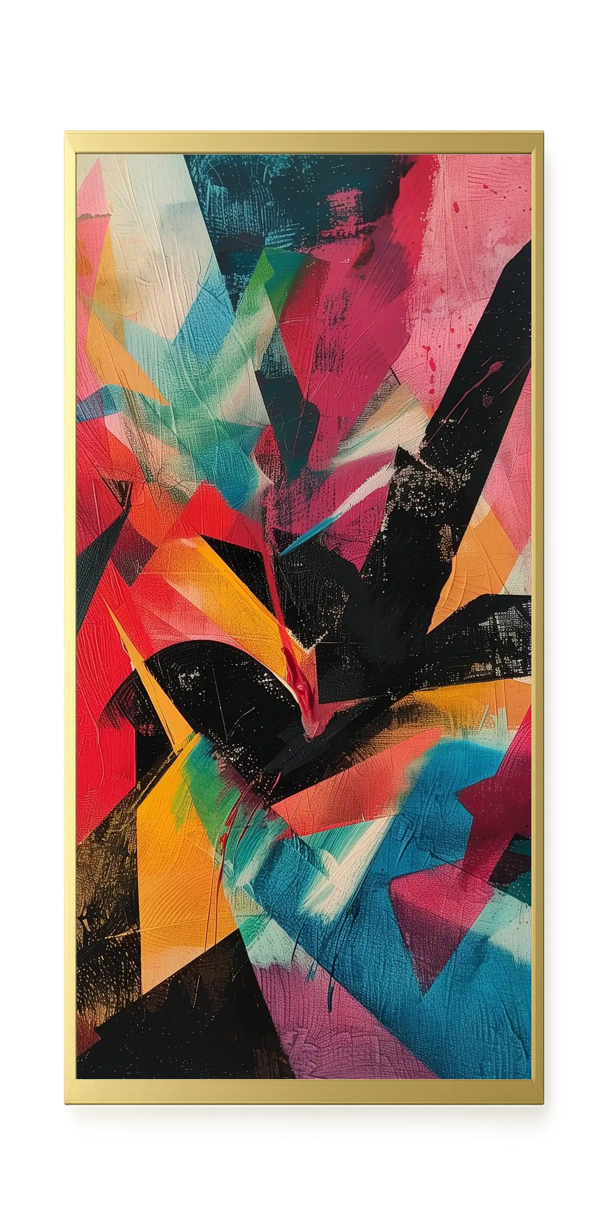 Color Fragmentation Canvas Print