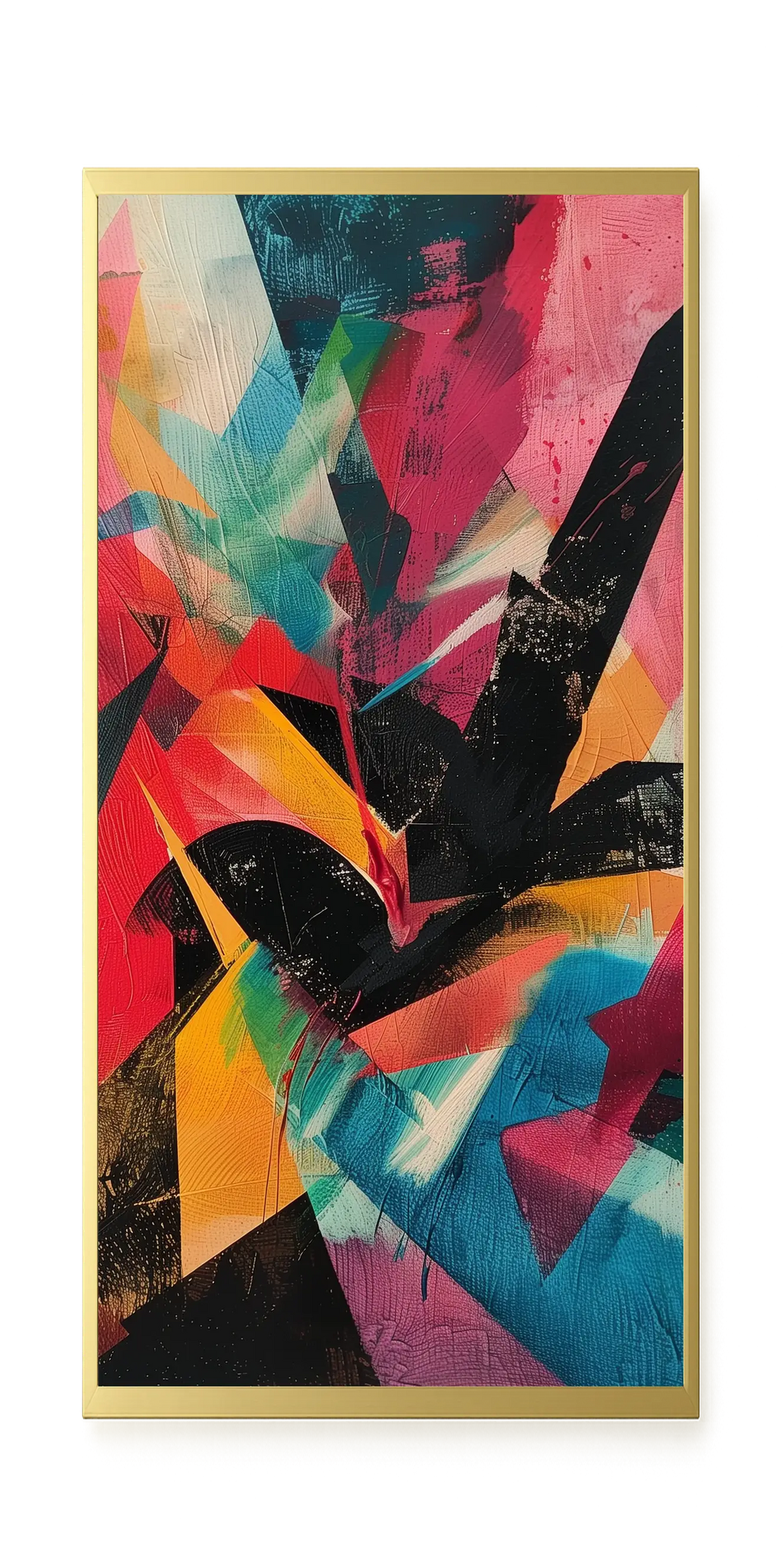 Color Fragmentation Canvas Print