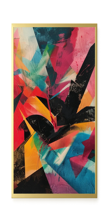 Color Fragmentation Canvas Print