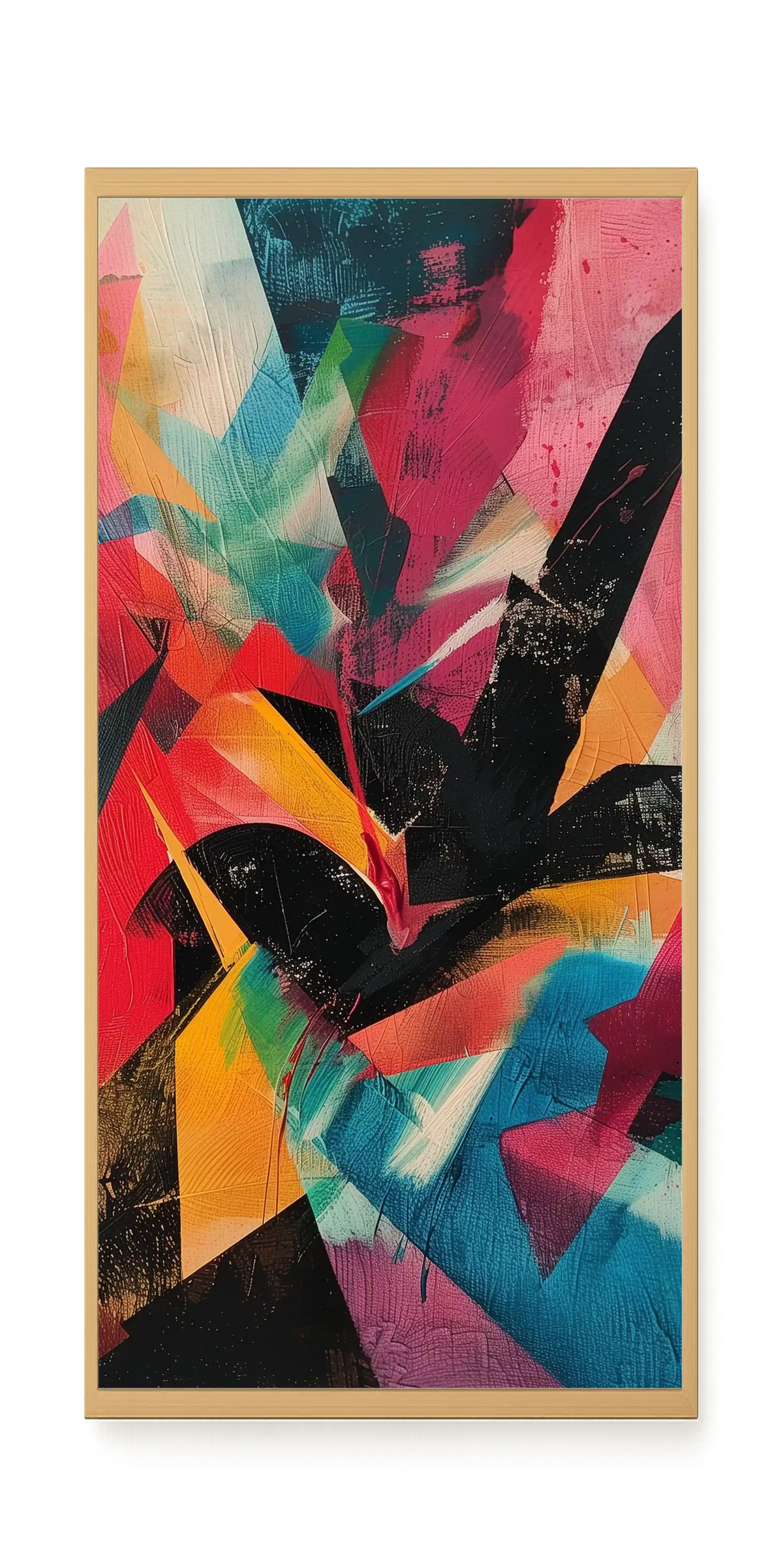 Color Fragmentation Canvas Print