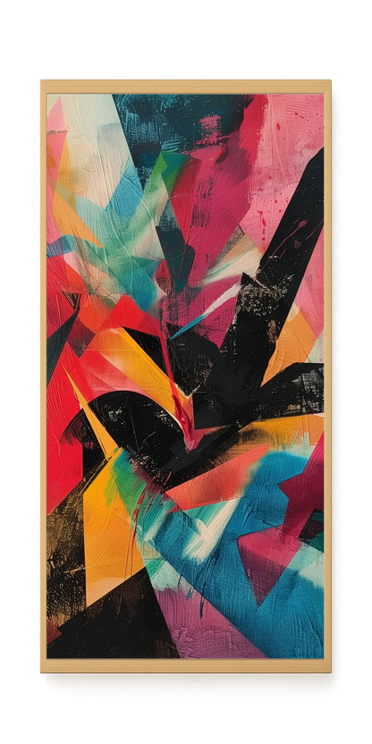 Color Fragmentation Canvas Print