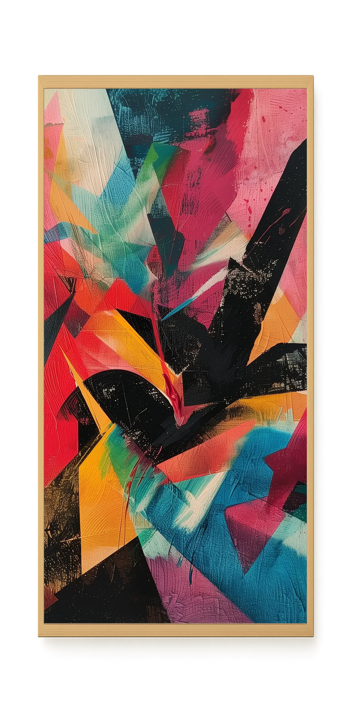 Color Fragmentation Canvas Print